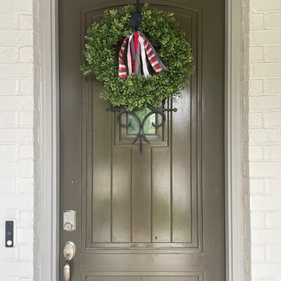 mardi gras ribbon for wreath