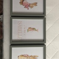 Peter Rabbit Nursery Prints Baby Name Print Peter Rabbit - Etsy