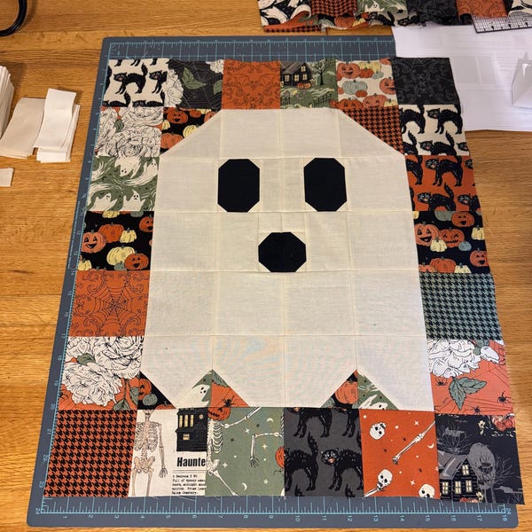 Ghost Party!!! Quilt PDF Pattern Download by Woollypetals - Etsy