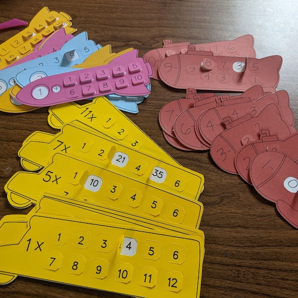Math Table Svg Multiplication Times Tables SVG and PDF- School Bus Math Cut File and ...