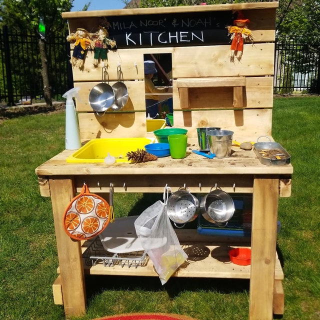 Diy Outdoor Kids Outdoor Play Kitchen Kids Outdoor Mud Kitchen Plans