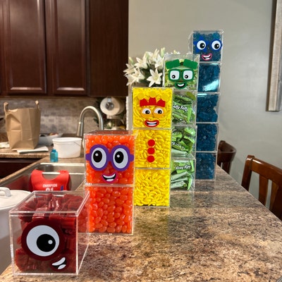 Numberblocks Birthday Party Theme Decorations 2.5 Favor - Etsy