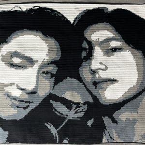 BTS Jungkook X Taehyung V - Crochet Graphghan PATTERN ONLY - Etsy