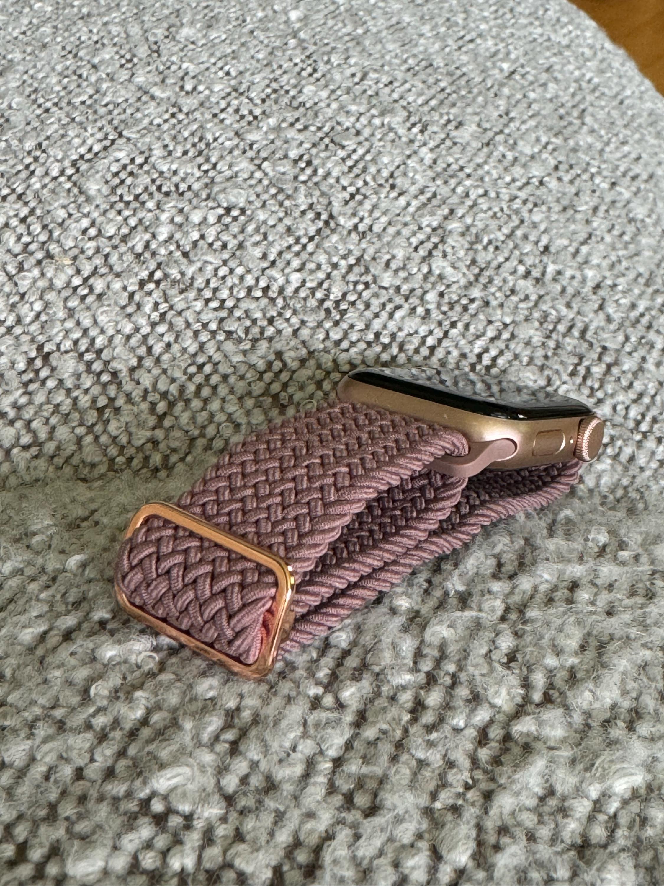New color! Adjustable Braided Solo Loop Strap Band For Apple Watch Series 9 8 7 6 5 SE Knit Woven Band iWatch Loop 38mm 40mm 41 mm 42mm 49mm