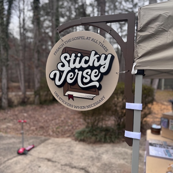 Magnetic Consignment Booth Sign, Trade Show, Farmers Market, Booth Sign ...