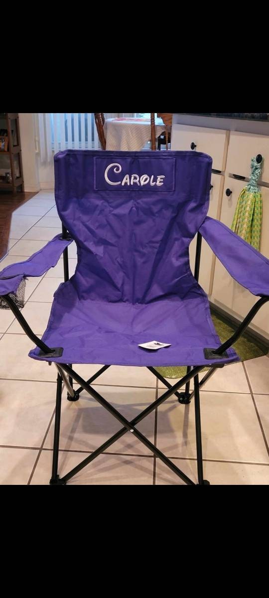 Personalized Coach Gift - Baseball Football Adult Folding Chair - Camping Chair - Sports Chair - Personalized Outdoor Chair - Birthday Gift