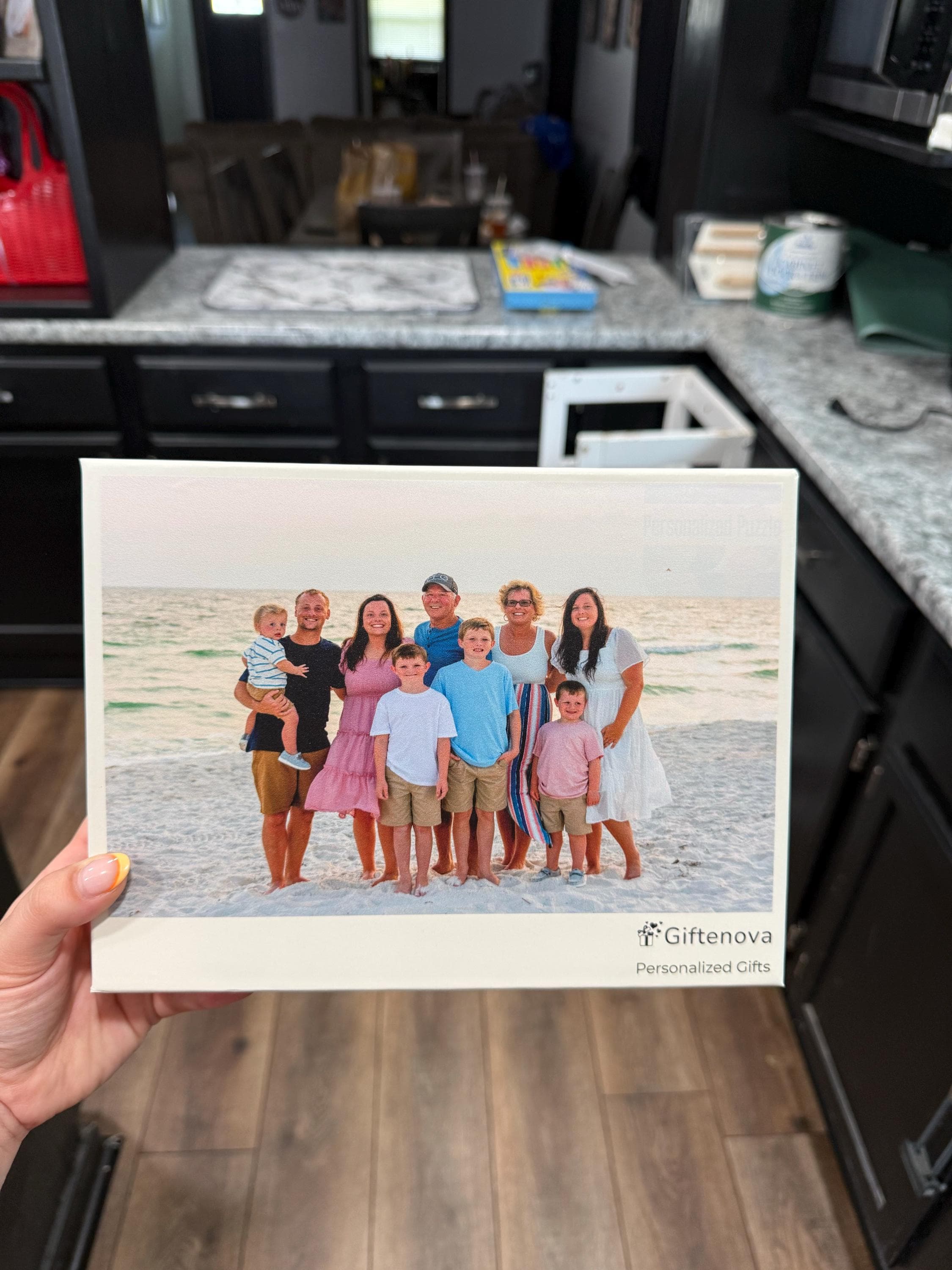 Customer photo for Custom Jigsaw Puzzle Gift