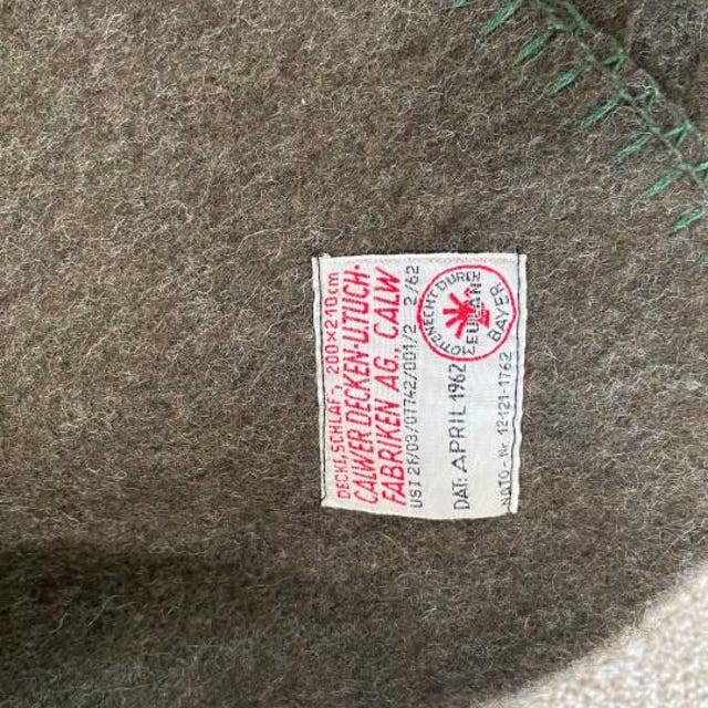 Genuine Vintage West German Army “bundes- Eugenio” 100% Pure Wool
