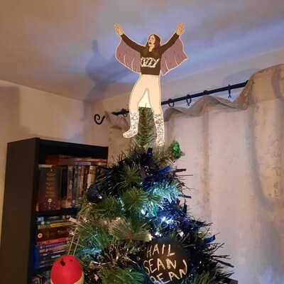 ozzy osbourne christmas tree topper