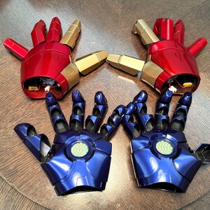 アイアンマン アイアンマン LED パームハンド ガントレット アーマー