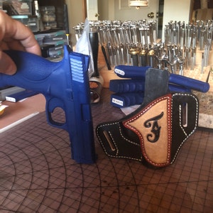 Smith Wesson Bodyguard 380 Leather Holster PATTERN Avenger Style OWB - Etsy