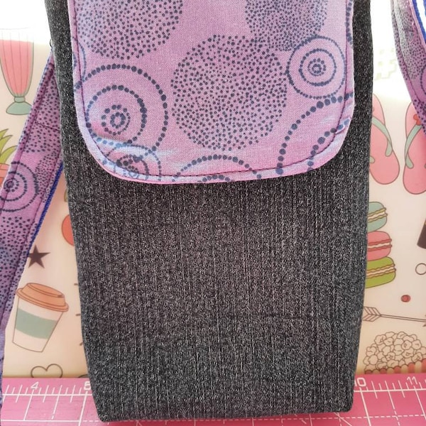 The Mighty Mini Crossbody Phone Bag PDF Sewing Pattern. Bag Sewing ...