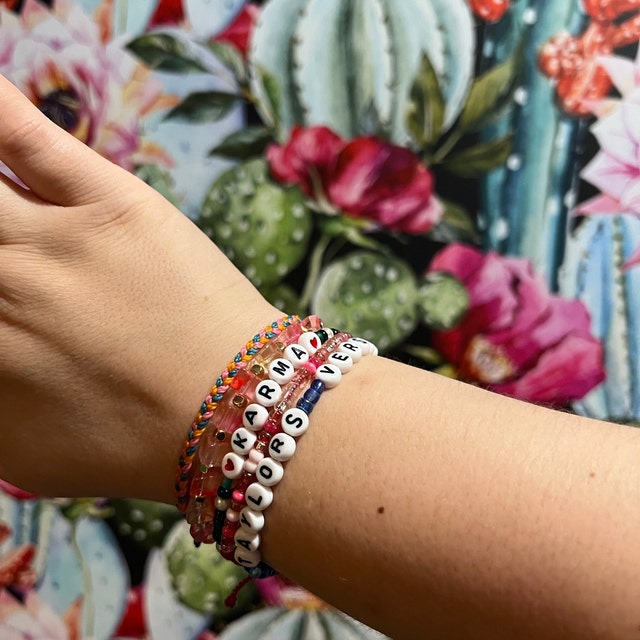 ブレスレット・バングル Beaded bracelet-88 Amazon.com: Mikovivi 7pcs Lgbt Bracelet Set for Women