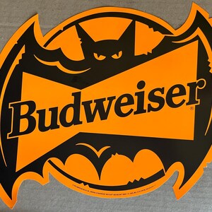 オリジナル 1993 バドワイザービール ダイカット ハロウィン
