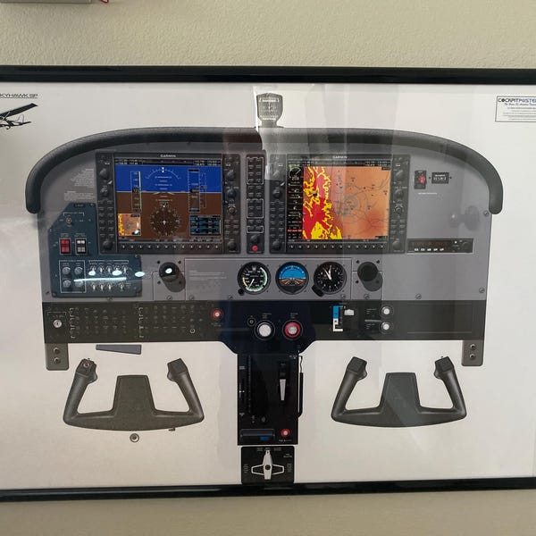 Beechcraft King Air 300/350 G1000 Cockpit Poster With Updated Standby ...