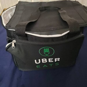 Uber Eats Rectangular Food Delivery Bag Food Carrier  Etsy