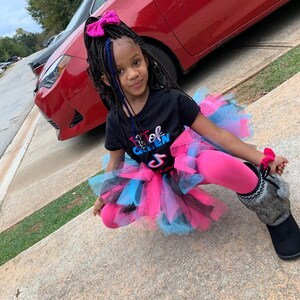 Download TIK TOK Queen inspired tutu set/outfit birthday pink and ...