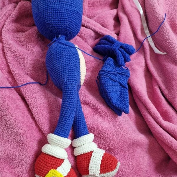 Sonic-tails Crochet Pattern, Amigurumi Sonic Pattern, Fox Easy Crochet ...