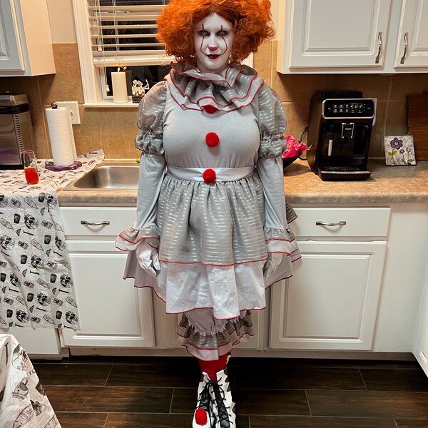 2017 IT Pennywise The Clown Boots Cosplay Shoes