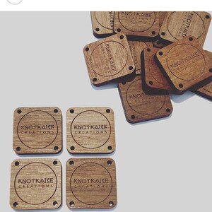 Leather labels for handmade items uk