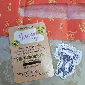 Hannah added a photo of their purchase