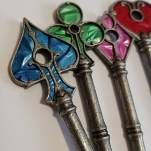 Resident Evil 2 Remake Precinct Keys Impreso En 3D &bull; Hecho Con Una