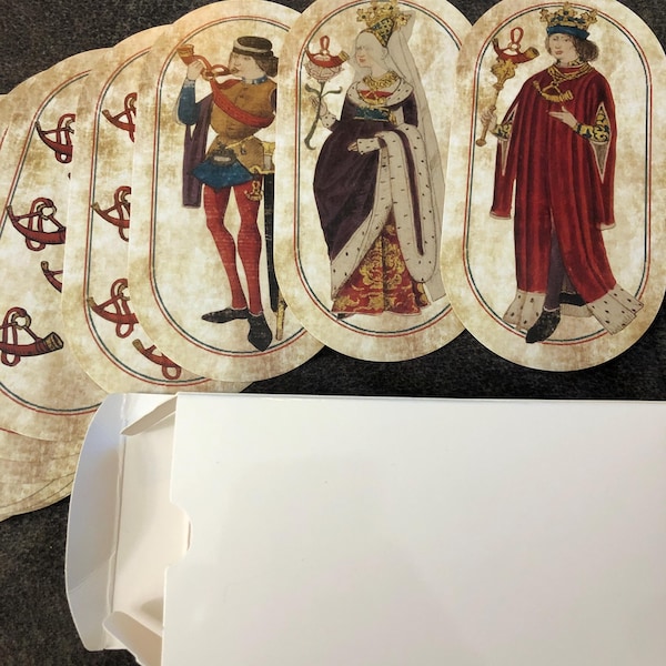 The Cloisters, Historically Accurate Size Flemish Hunting Card Set ...