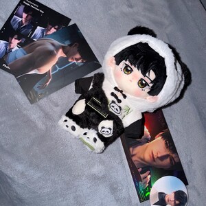 Love and Deepspace Zayne Plush Doll (20cm/8in) With Bunbun Panda