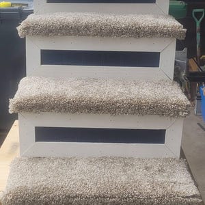DIYペット階段/ステッププラン、犬用ベッド階段プラン、犬用ベッド