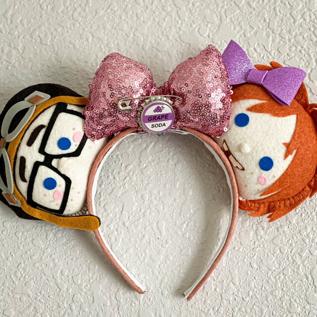 Mickey Ears Disney Pixar up Ears Carl and Ellie Disney Parks  display picture 3