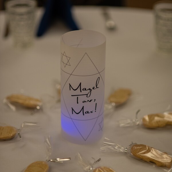 10 Luminary Table Numbers 8.5 Inch Tall starry Night for Centerpieces ...