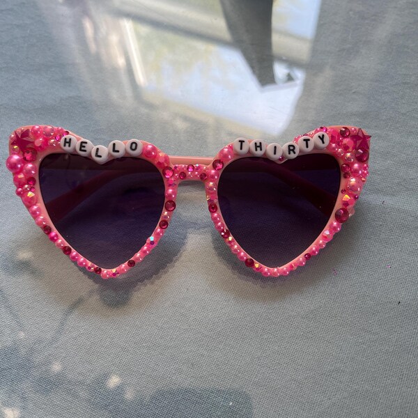 Beaded Olivia Rodrigo Glasses, Olivia Rodrigo Birthday Party, Guts ...