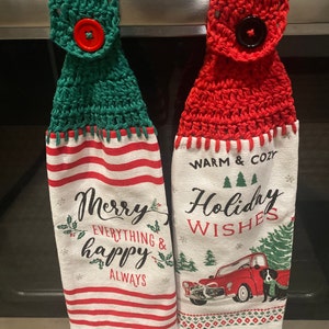 Harvest Otomi 2-Piece Kitchen Towel Set - Rust | Green Valley Book Fair