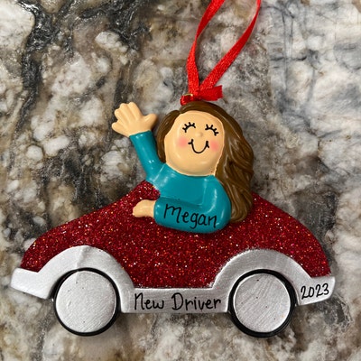 Yellow Kayak - Male - Personalized Christmas Ornament - Sports - New Zealand