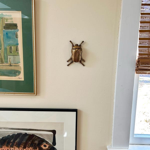 Gold Wall Beetles, Wall Decor, Wall Art - Etsy