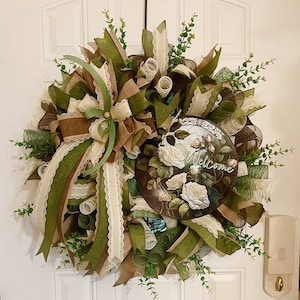 God's Country Faux Wood Wreath Sign, Patriotic Sunflower Wreath Sign ...