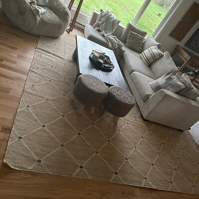 Rainbow Felted Custom Shag Rug, Premium Wool, Multi Coloured, Funky ...