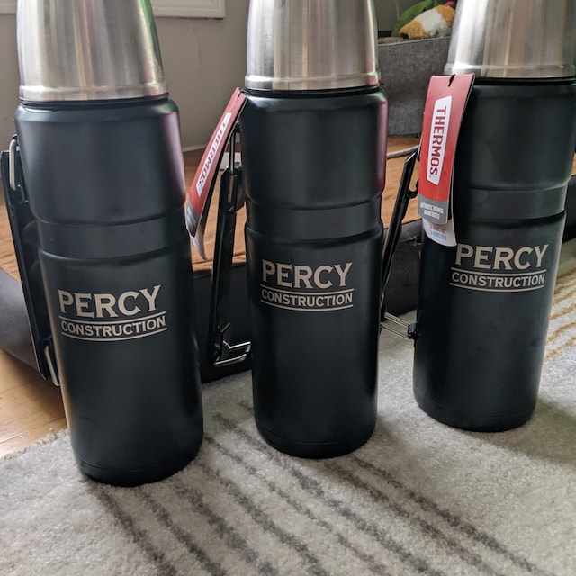 Engraved Thermos Stainless King 40oz Beverage Bottle Personalized