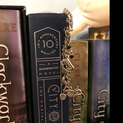 The Mortal Instruments Inspired Charm Bookmark. - Etsy