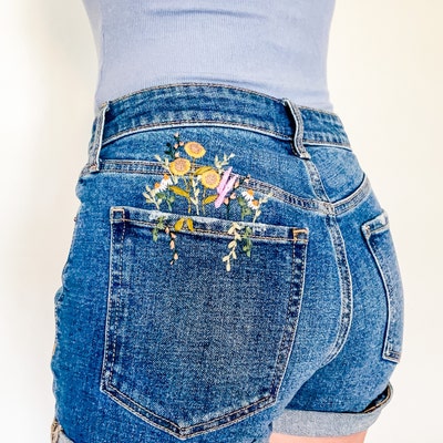 A Pocket Full of Posies Embroidery PDF & Pattern - Etsy