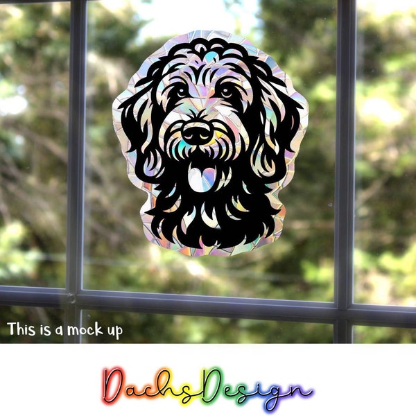 Labradoodle Golden Doodle Peeking SVG PNG Clipart Dog Mom Commercial ...