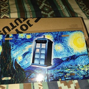 Tie Dye Peace Sign Symbol 6"x12" Aluminum License Plate - Made In USA - LP0688 - Foto 8