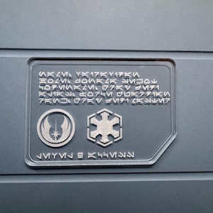 Star Wars Universe ID Card - Etsy