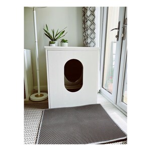 Cat Litter Robot 3 or 4 Cover Pet Furniture Modern Litter Box Cabinet Made of Spruce Wood Enclosure for Litter Robot 3 and 4 Etsy