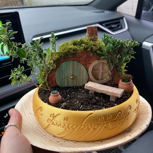 The One Ring Succulent Planter Lord of the Rings Gift LOTR Gandalf plant  pot