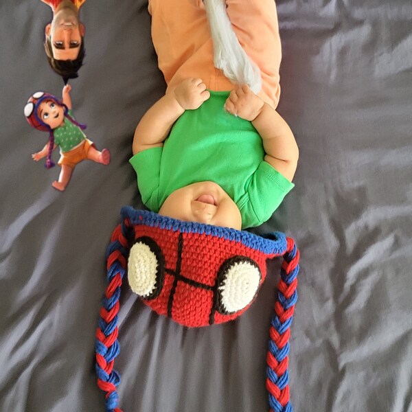 Spiderman Crochet Beanie Etsy