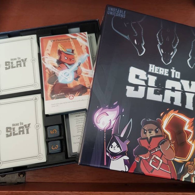 Here to Slay Sleeved & Standard Card Organizer Insert for Store-bought  Version Great for Fans of Unstable Unicorns -  Finland
