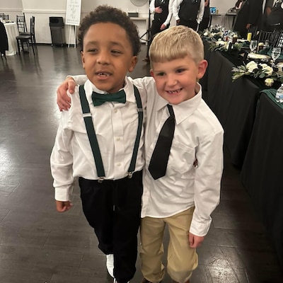 Taupe Brown Bow Tie , Kids Boys Baby Toddler Ring Bearer Cake Smash ...
