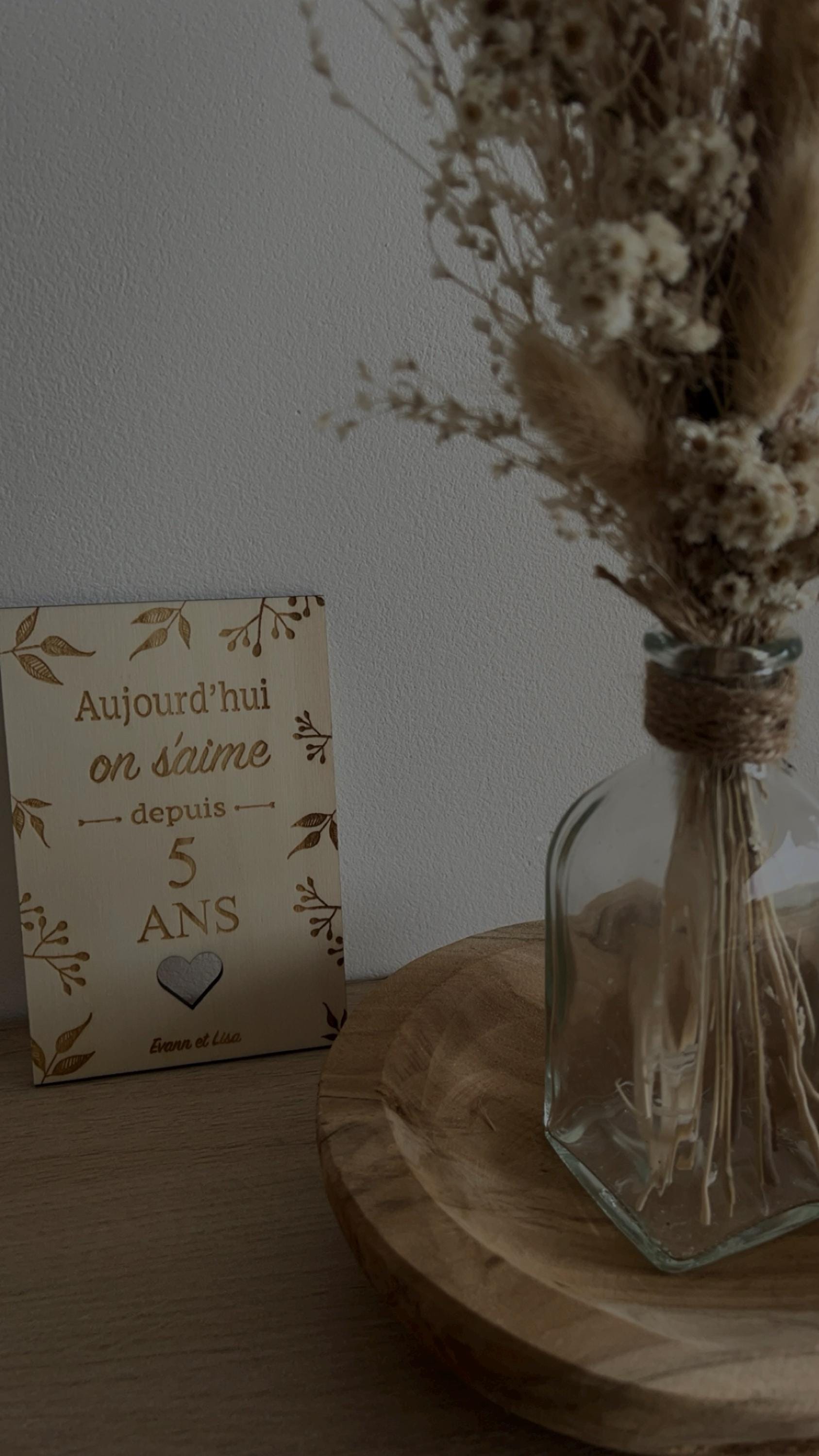 &quot;Today I love you for... days/years&quot; card, personalized Christmas gift for couples, Valentine&#39;s Day gift, dating gift, wedding anniversary
