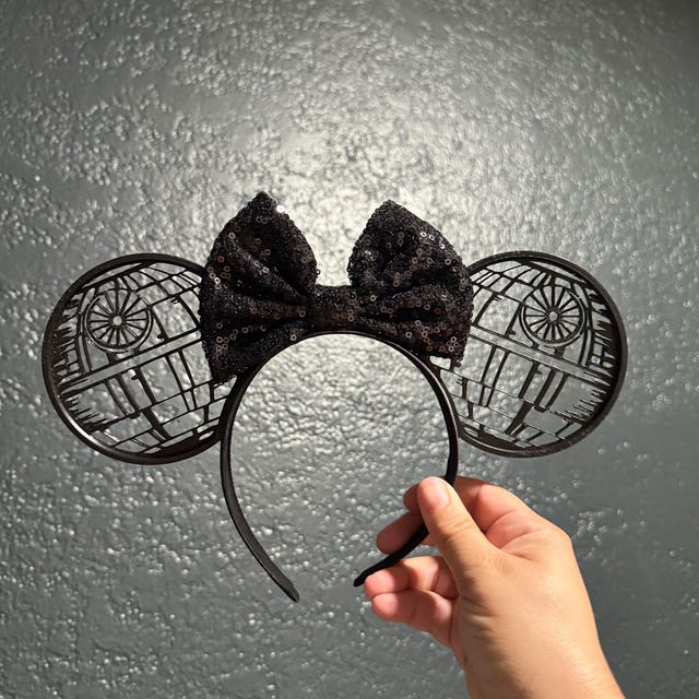 Star Wars Mouse Ears | Death Star Minnie Ears | 3D Printed  display picture 1